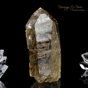Golden Harmonics Spirit Paths Quartz Crystal