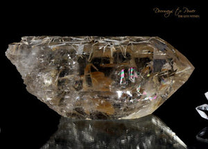 Golden Harmonics Spirit Paths Quartz Crystal 'Bridge to Infinity'