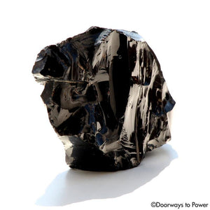 Iridium Black Monatomic Andara Crystal 'Mastery of the Mysteries'