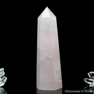 John of God Crystal Rose Quartz Casa Crystal Healing Tower