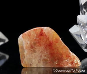 Himalaya Red Gold Azeztulite Crystal