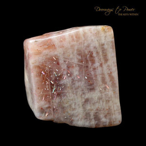 Rainbow lattice sunstone Crystal