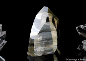 Golden Healer Lemurian Seed Record Keeper Crystal & Pleiadian Starbrary