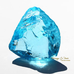 Blue Prism of Lyra Andara Crystal 7th Density