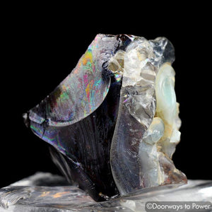 Bi Color Gem Smokey Earth Shaman Cosmic Ice Andara Crystal