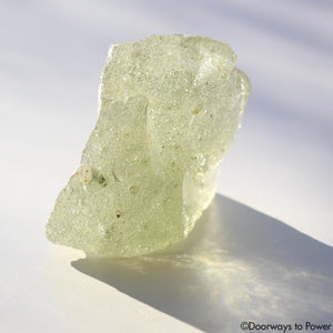 Tibetan Green Sea Foam Elder Andara Crystal 'Mahatmas Wisdom'