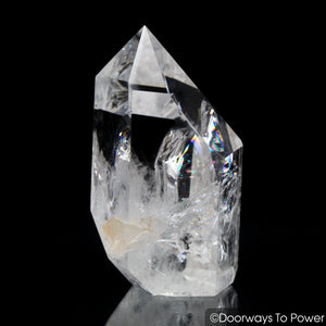 John of God Manifestation Quartz Crystal Point Rainbows