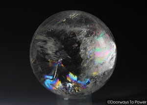 Lemurian Seed Quartz Crystal Sphere Ball 