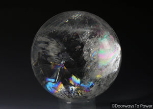 Lemurian Seed Quartz Crystal Sphere Ball