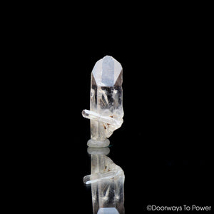 Satyaloka Clear Azeztulite Quartz Crystal Point - Inner Child Penetrator Crystal