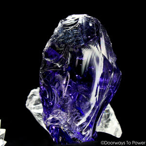 Sovereign Amethyst Monatomic Andara Crystal “SAHASRARA” w/Sunken Record Keeper