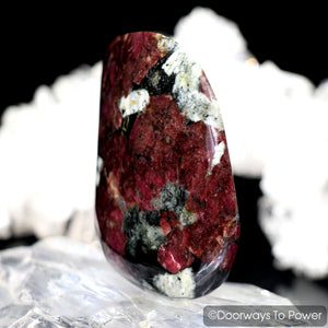 Eudialyte Aegirine Polished & Tumbled Palm Stone Crystal