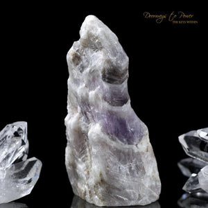 Amazez Azeztulite Quartz Crystal Altar Stone