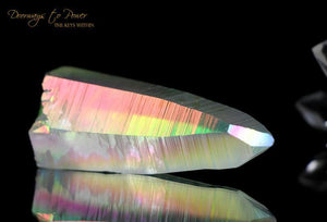 Angel Aura Lemurian Quartz Sunken Record Keeper Crystal