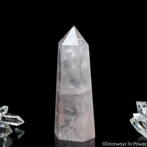 John of God Crystal Rose Quartz Casa Crystal Generator Point