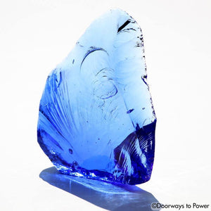 Majestic Elestial Starlight Sapphire Andara Crystal \ OverSoul \ Sixth Density Light