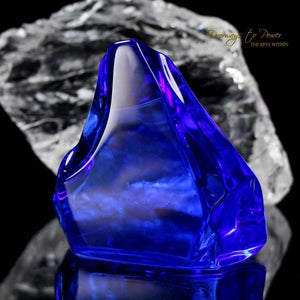 Siberian Blue Quartz Crystal