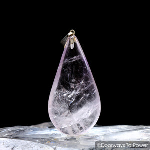 John of God Crystal Pendant