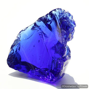 Tanzanite Fire Elestial Sapphire Monatomic Andara Crystal 'Lu·Mi·Nar·Y'