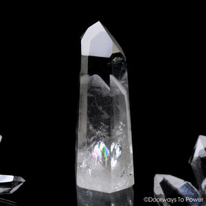 John of God Crystal Phantom Quartz Point & Shaman Dow