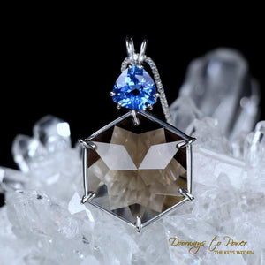 Flower of Life Crystal Pendant Necklace