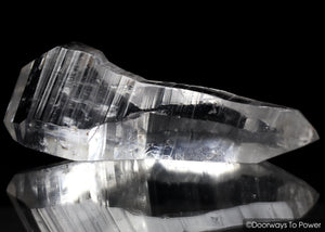 Lemurian Quartz Crystal Wand 'Era of Light' Cosmic Activation Key