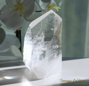 Lemurian Quartz Crystal Point