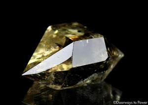 (Reserved) Citrine Smoky Phantom Quartz Crystal Generator Point w/ Rainbows