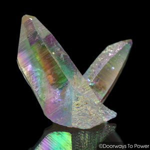 Angel Aura Quartz Pleiadian Starbrary Twin Crystal