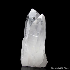 Starseed Lemurian Quartz Dow Tantric Twin Master Crystal 'Beloved'