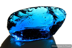 Electric Blue Atlantean Monatomic Andara Crystal 'Pleiadian Emissaries of the Light'