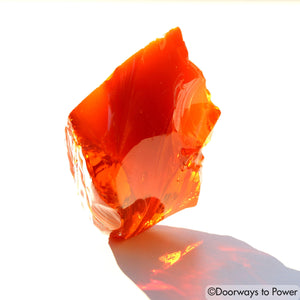 Lemurian Sunrise Andara Crystal Flame 'Galactic Dawn' Temet Nosce