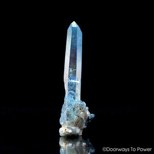 Aqua Aura Quartz Healing Double Terminated Crystal