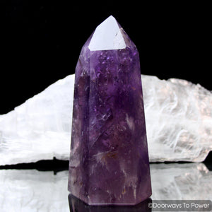 John of God Casa Crystal Amethyst Protection Stone