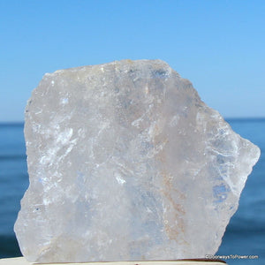 3.1" Satyaloka Azeztulite Azozeo Activated Altar Stone