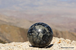 2.28" Beautiful Que Sera Stone Sphere