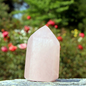 Beautiful John of God Rose Quartz Casa Energy Crystal