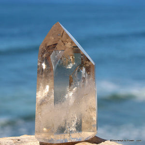 3.55" Citrine John of God Integration Transmitter Altar Stone Prosperity Crystal