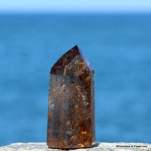 John of God Smokey Quartz Dow & Devic Temple Crystal Point A +++