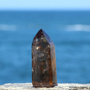 John of God Smokey Quartz Dow & Devic Temple Crystal Point A +++