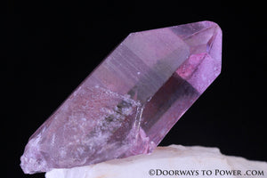 Rose Aura Lemurian Seed Pleiadian Starbrary Record Keeper Crystal
