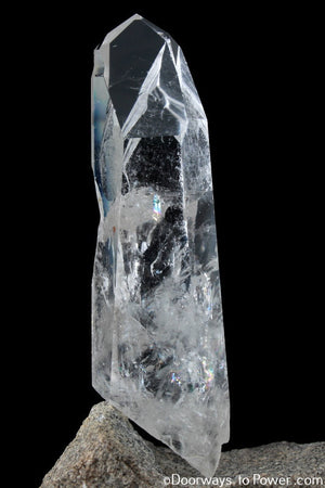 7" Colombian Lemurian Pleiadian Starbrary Devic Master Crystal