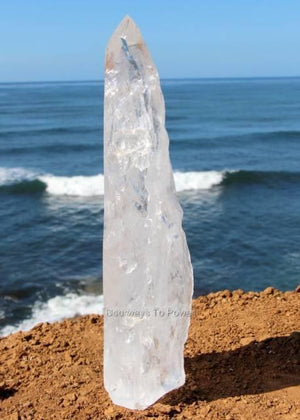 Quartz Crystal Laser Wand Tower