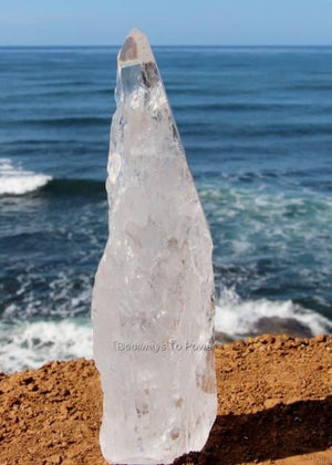 Quartz Crystal Laser Wand Tower