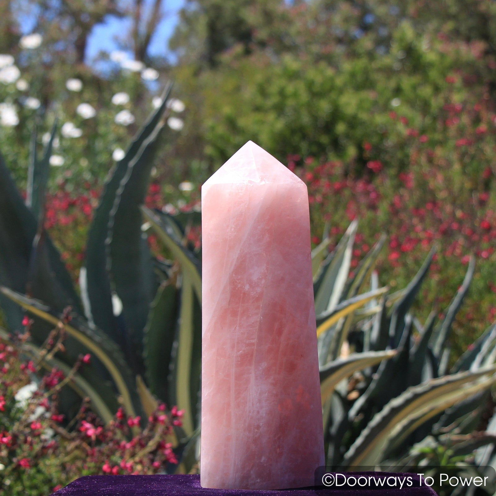 Rose Quartz Crystals. This is the Stone of the Heart, the Stone of Love