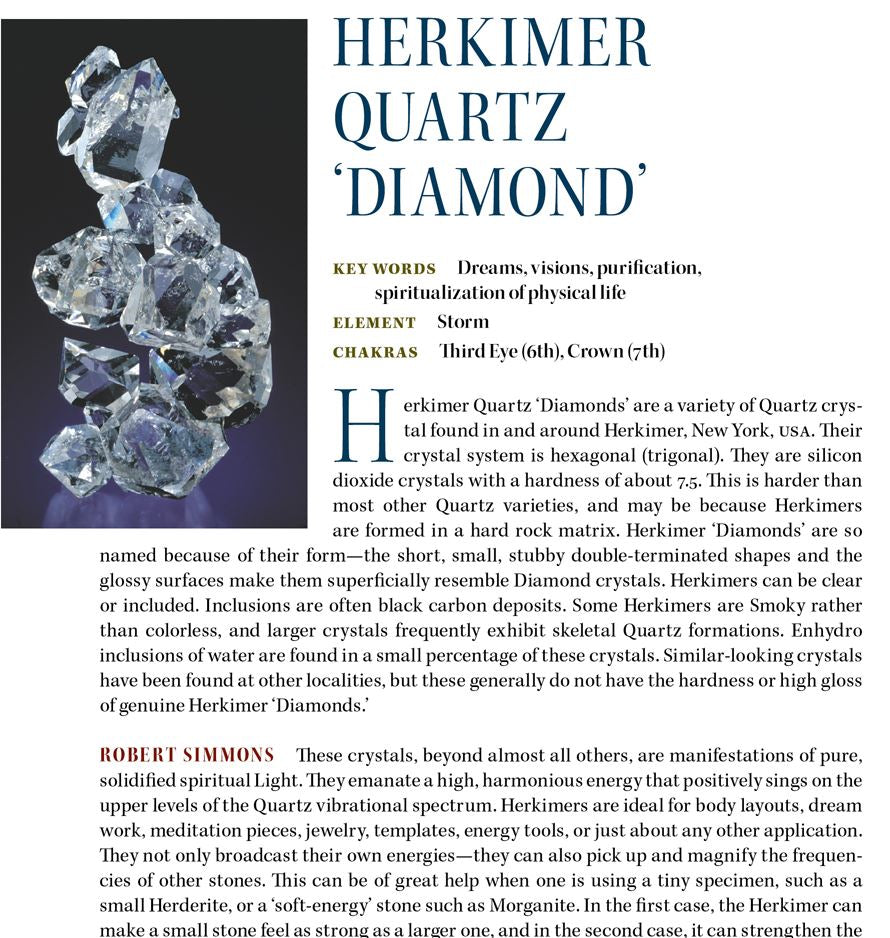 Herkimer Diamond Crystal Properties