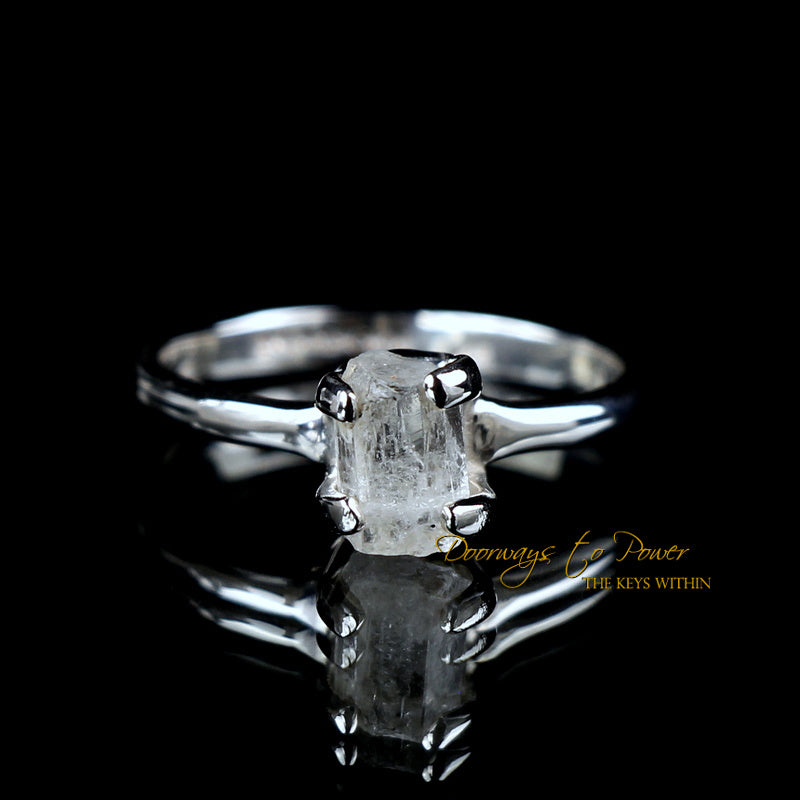 Azozeo Phenacite Crystal Ring SS 7