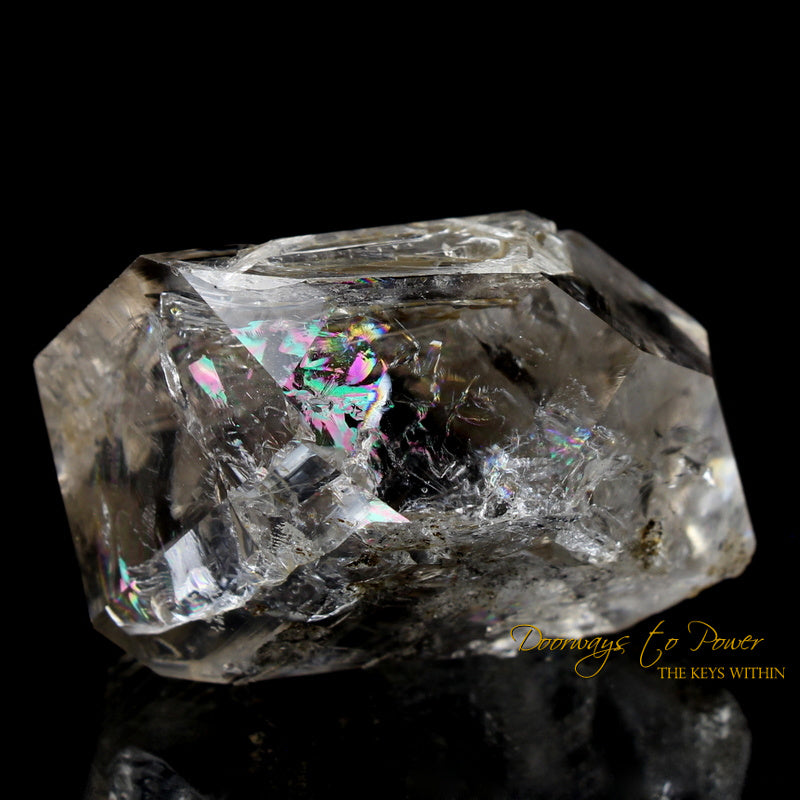 Herkimer Diamond Crystal with Rainbows