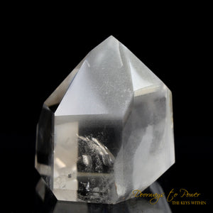 Lemurian Light White Phantom Quartz Master Crystal 'ERA of LIGHT'