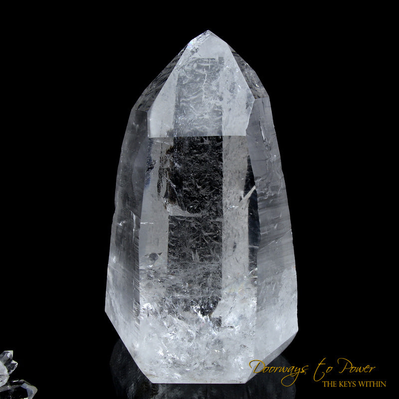 XL Deeply Etched Lemurian Quartz Crystal 'ERA of LIGHT'
